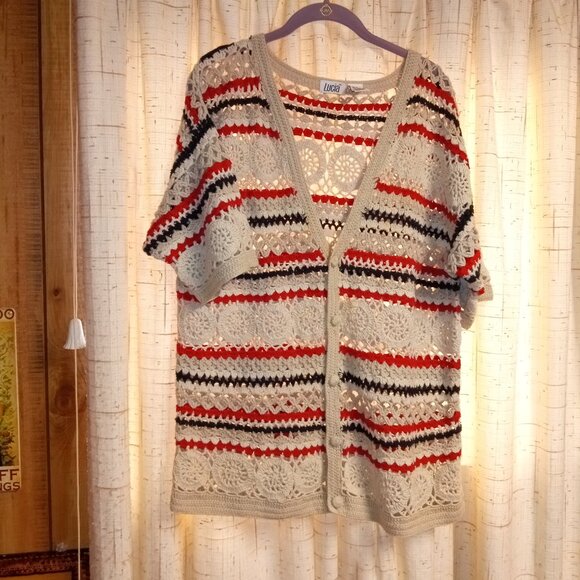 Lucia Sweaters - Women's crocheted sweater